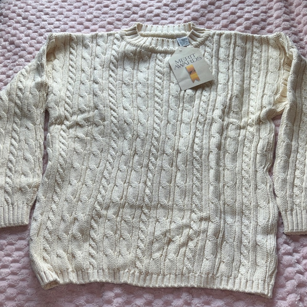 Merit Awards vintage sweater